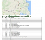 Triumph National Rally Route 2018