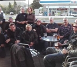 After ride at Waihi pub