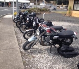 Bikes at Kopu Pub
