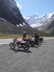 clear day at the homer tunnel