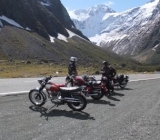 clear day at the homer tunnel