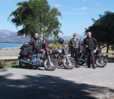 Ken , Bill & John Otago Southland Chapter members on tour