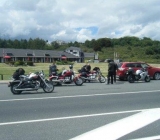 Road side stop on return leg of tour